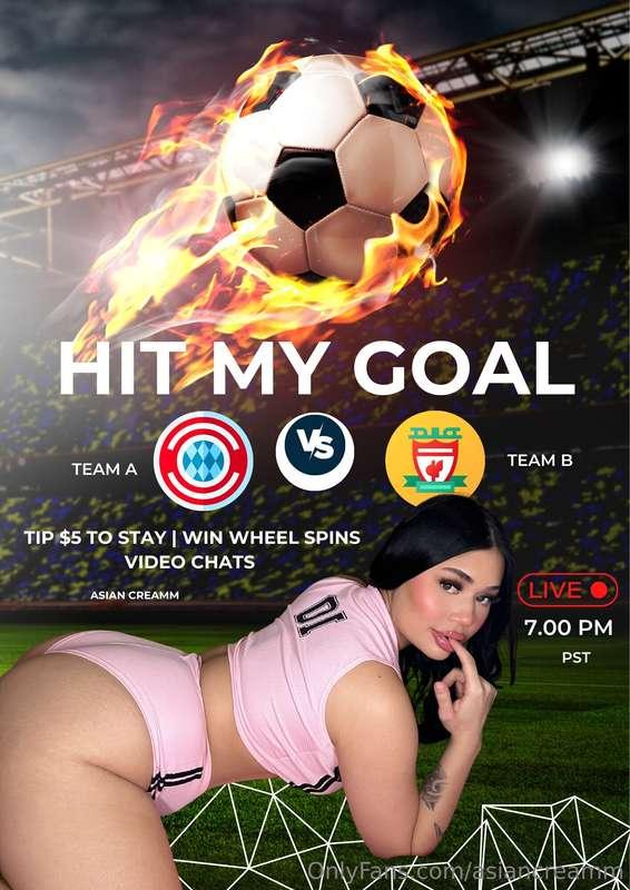 CUM JOIN MY LIVE SOCCER LIVE 😩💦 https://onlyfans.com/asiancr..