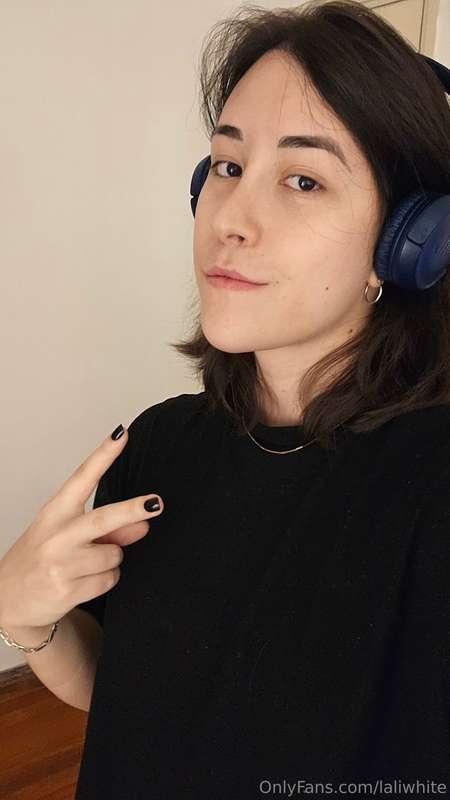 i would wear headphones so i can clearly hear you moaning my..