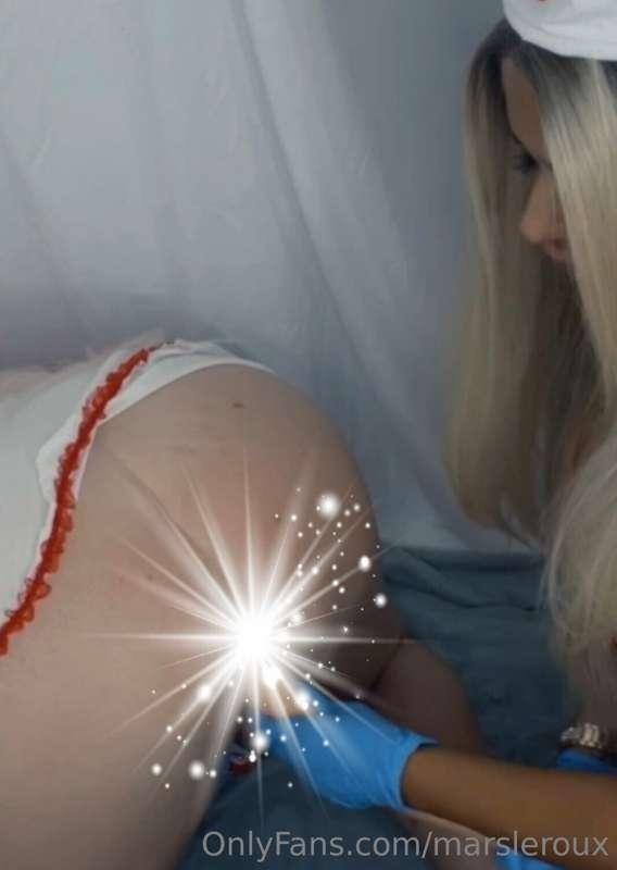 Playing nurses. Videos of being fucked by @the_diamond_barbi..