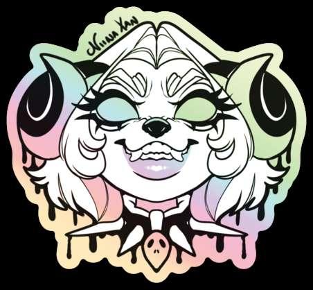 🖤Alien Yoko STICKER🖤 Work in progress