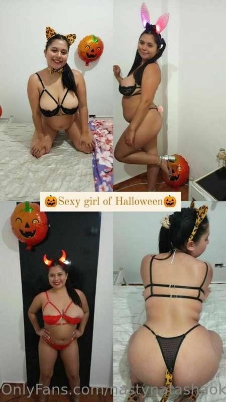 🎃sweet or trick?🎃 @kattybusty 👉This hot latina with a FREE P..