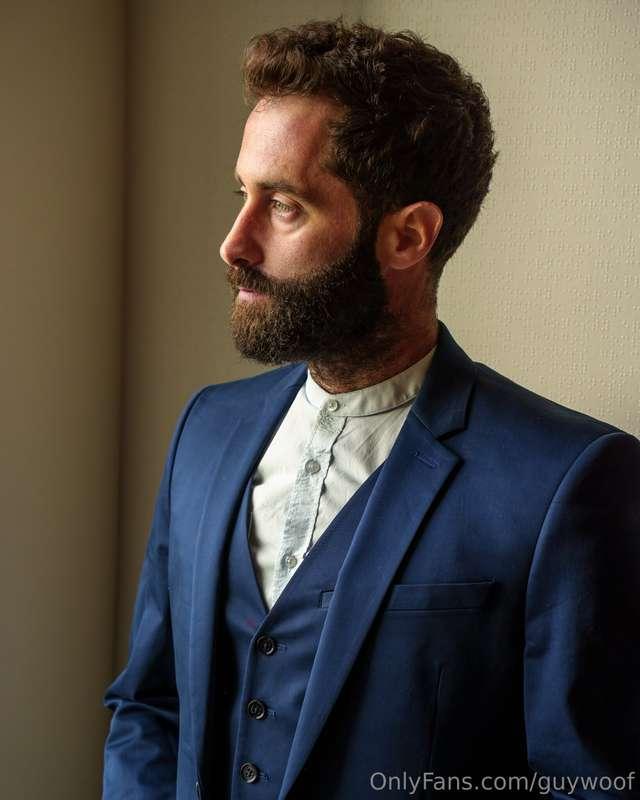 Up to some trouble while suited up