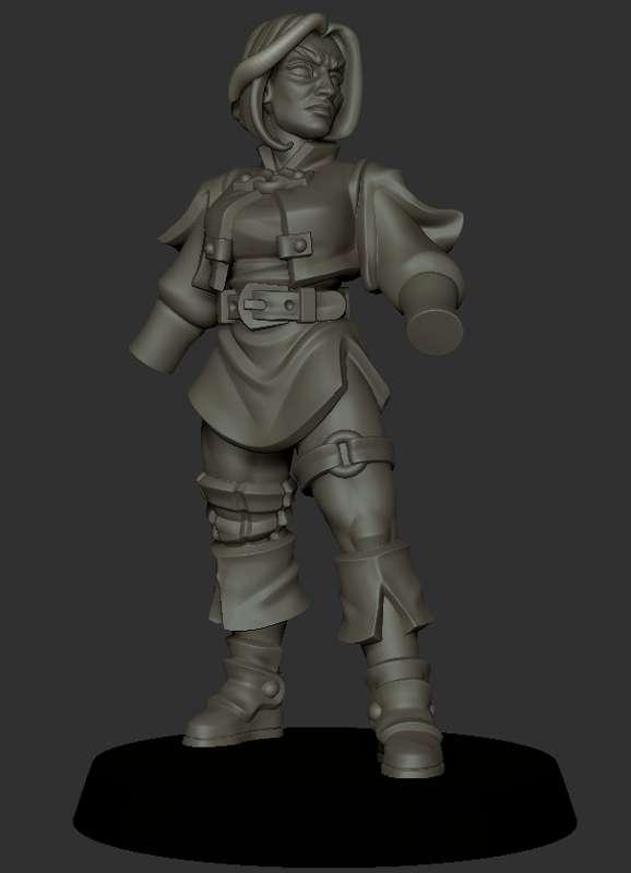 [April teasing] Modular (woman) fighter !