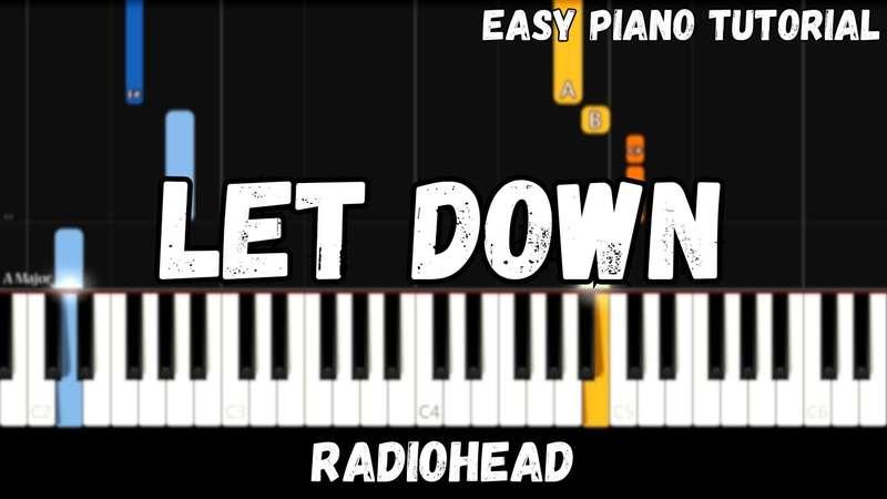 Easy MIDI - Radiohead - Let Down (Atlantic Notes Arrangement + Tempo + Colors + Key)