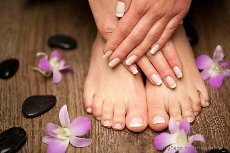 wanna chip in $X toward for my  manicure&pedicure ?😋