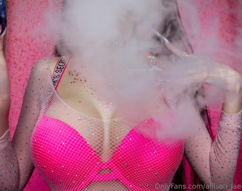 I love how the smoke looks in the photo with the combination..