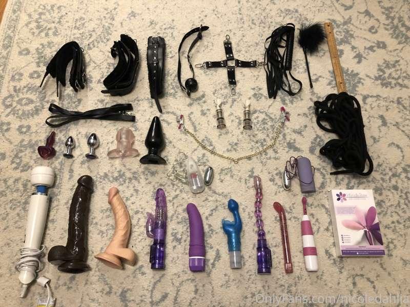 Which of these would you like to see me use?! Or used on me?..