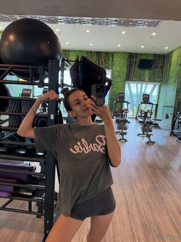 Yoga is great, but sometimes I need to add a little iron! 💪I..