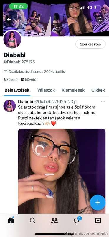 Itt kövessen mostantól mindenki. Puszi nektek❤️