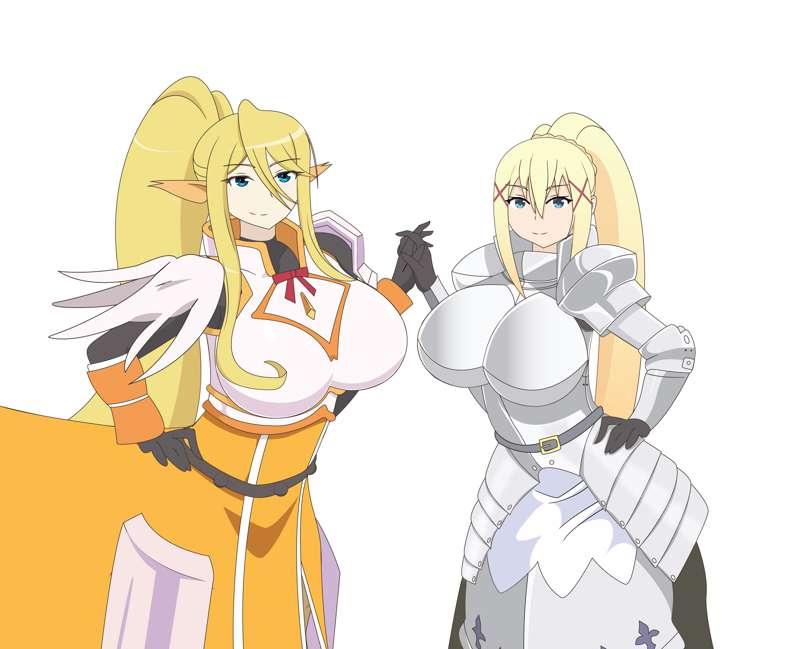 Cerea/Darkness armor swap + NSFW ver.