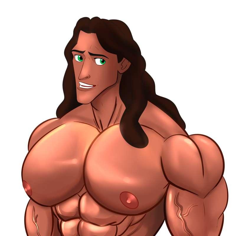 Tarzan boob shot