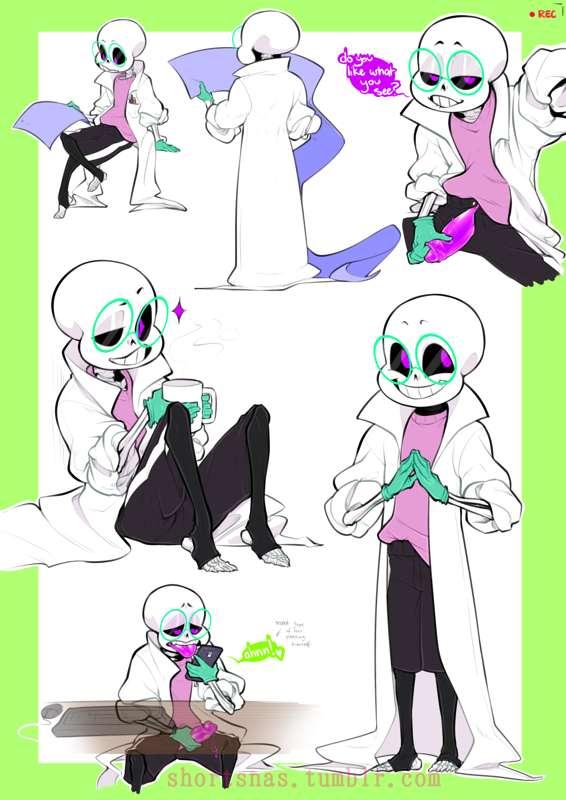 Neon character page