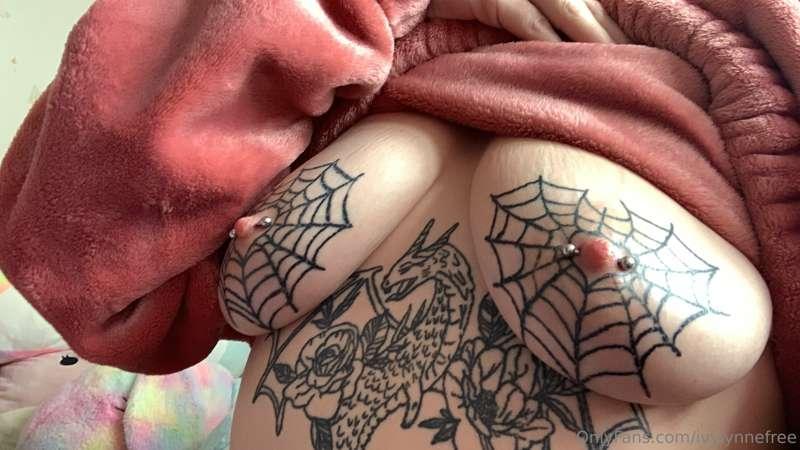 Got my nipples pierced who wants to help cover payment for i..