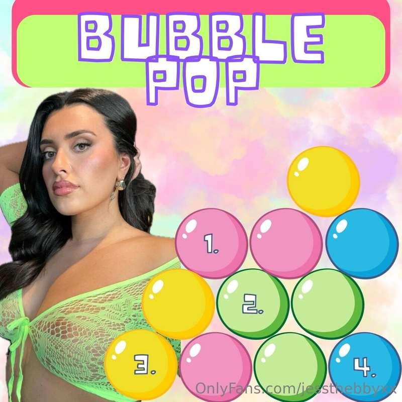 🩵𝐋𝐞𝐭’𝐬 𝐩𝐥𝐚𝐲…. 𝐁𝐔𝐁𝐁𝐋𝐄 𝐏𝐎𝐏💛 🫧Pick a colour and pop a bubble fo..