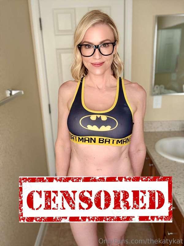 “Bat Girl”.Saving the city? Nah… I’m here to get naked..What..
