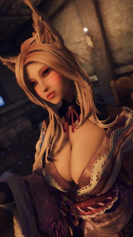WIP - Luna - Three Tailed Fox