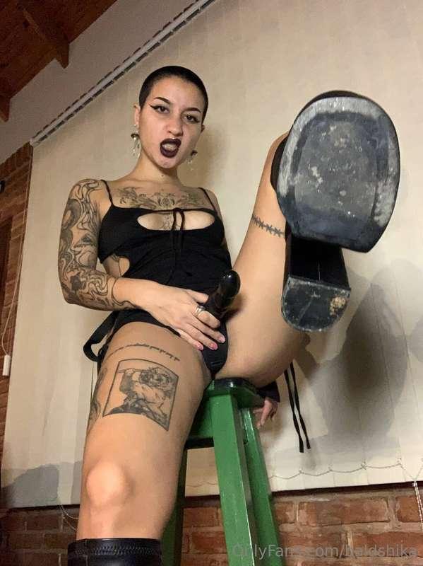 ## *i'll stomp on your face with my dirty boots*