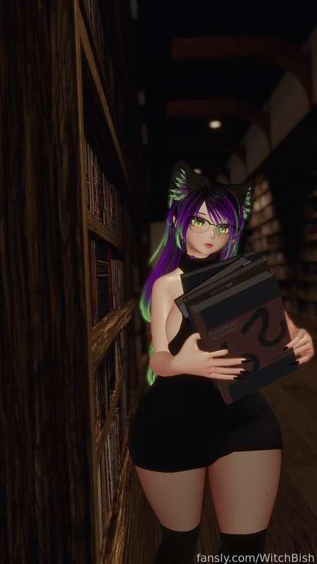 First LONG photoset. . betcha can't wait for the video. 
This is what happens when the ditsy librarian tries to silence a dom. ;) 

I am SO proud of these pictures. 