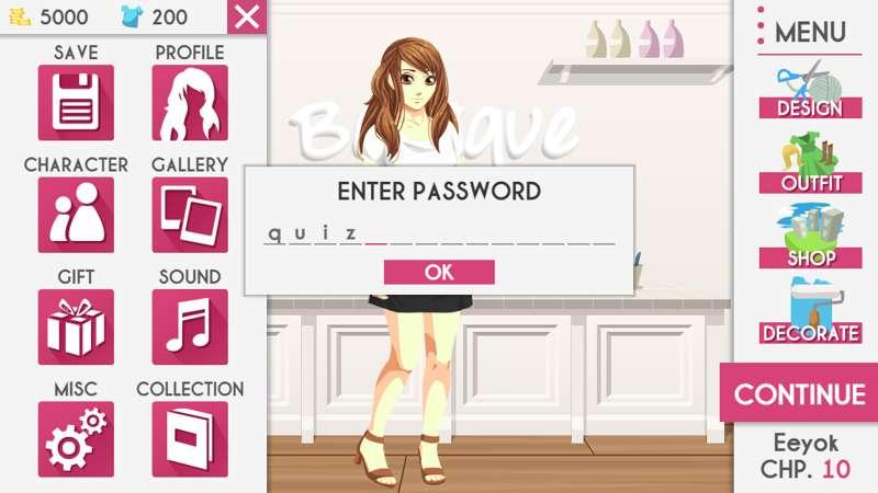 Accessing the quiz
