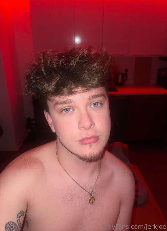 me + my dripping cock 😈 who would lick the cum off of it?