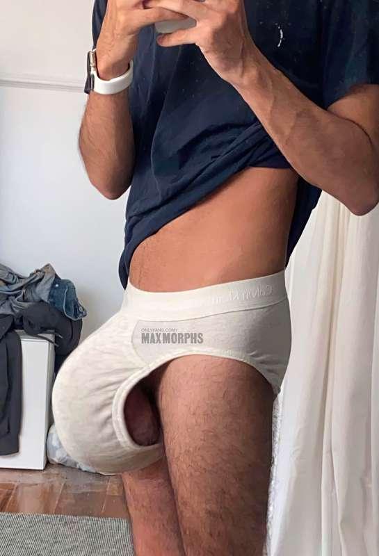 **As soon as my boyfriend leaves town,** my balls start swel..