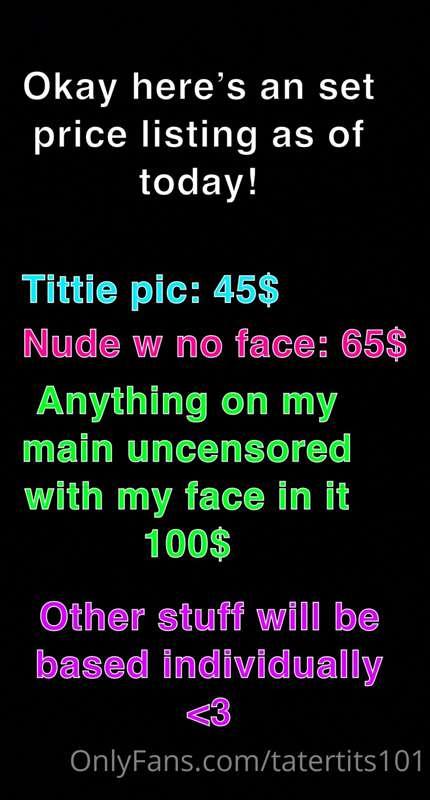 Here yah goo! The high tipper’s get my attention the most ❤️