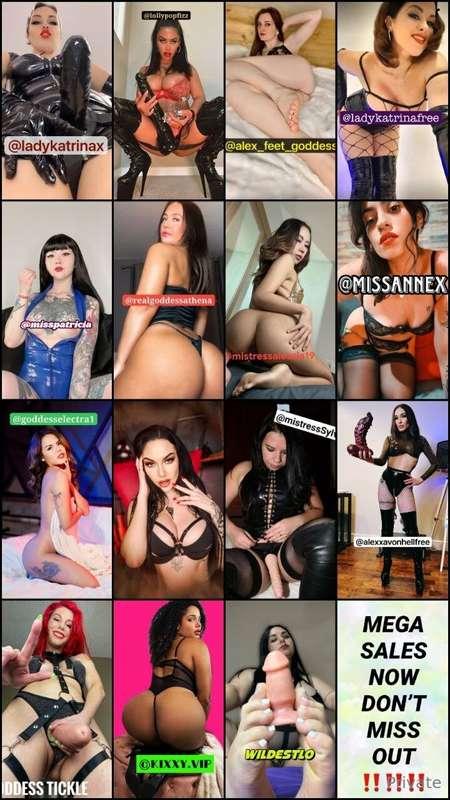 😈HAVE A KINKY SUNDAY WITH THE TOP DOMMES OF ONLYFANS! SUB NO..