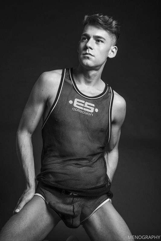 See through mesh with twinky James Bennett