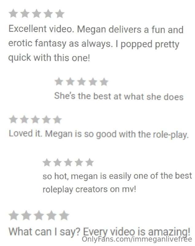 Some of your reviews after watching the exclusive videos ava..
