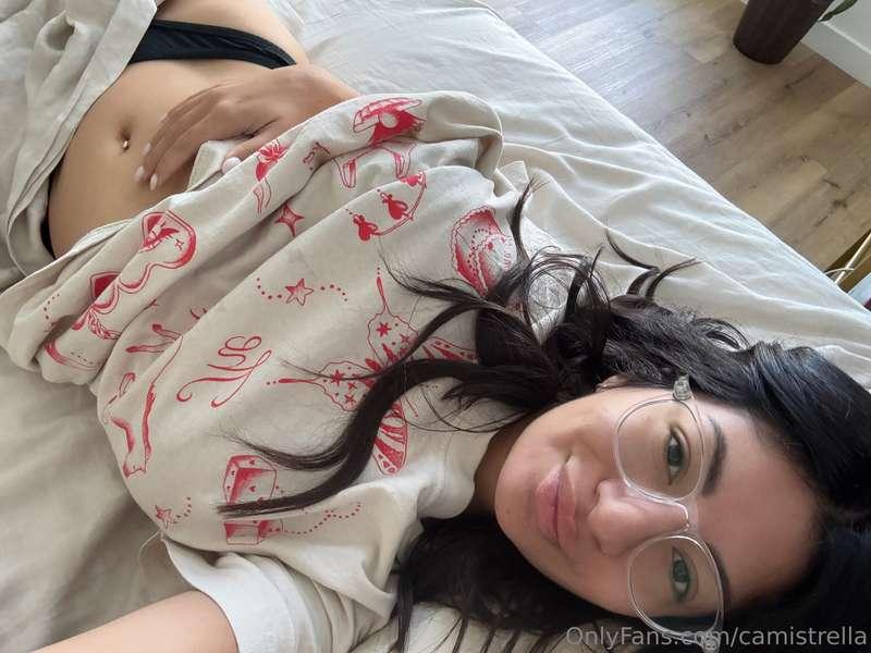 This bed is too comfy... wanna cuddle or do something else?