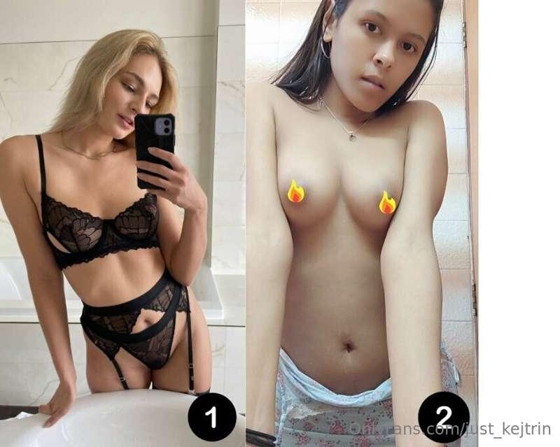 Blonde or brunette ? 💯 you can choose 🔞 Click on FREE TRIAL ..