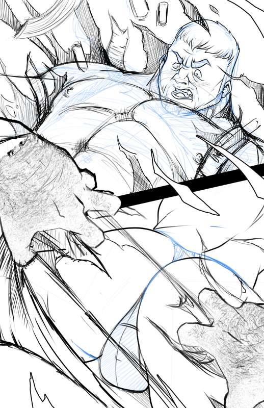 Chris Redfield Mini Comic (WIP 04)