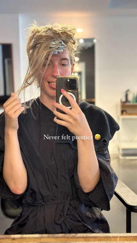 Back from the hair dresser! I decided to go a little more bl..