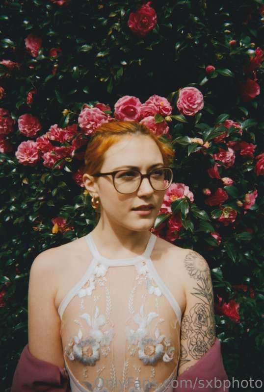 @aziebugx on film in the cherry blossoms