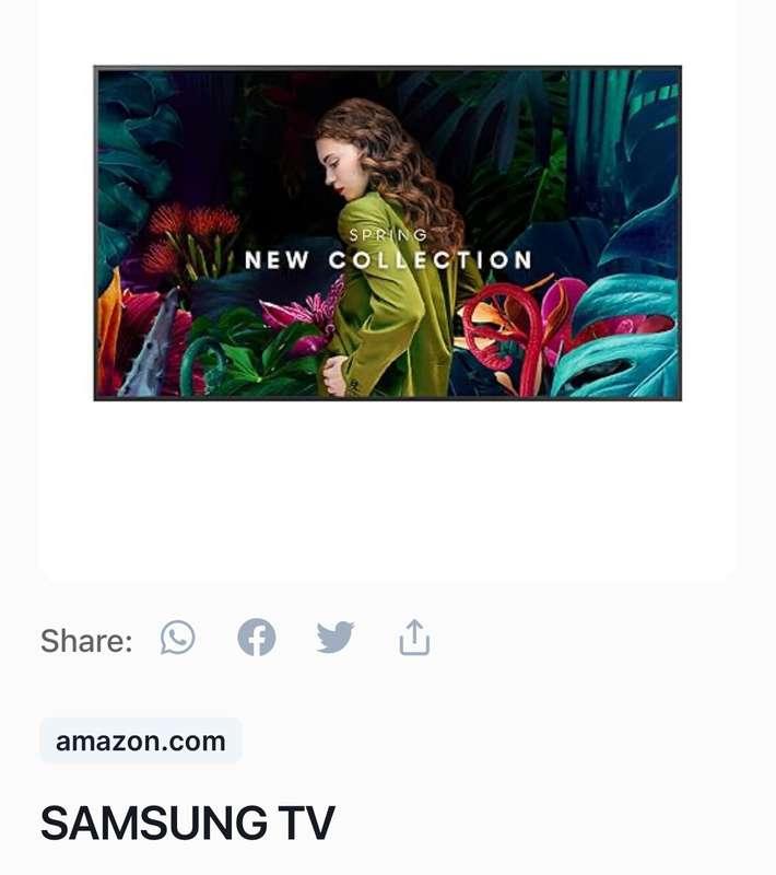 Whoever sends the TV on my wishlist will be my favorite for ..