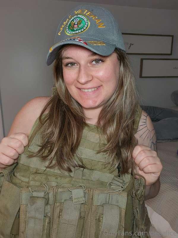 As an Army Vet, it's high time you thank me for my service. ..