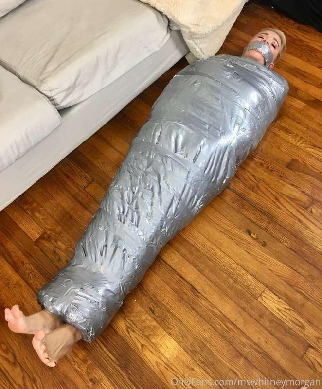 #BTS #ductape #mummification #bondage