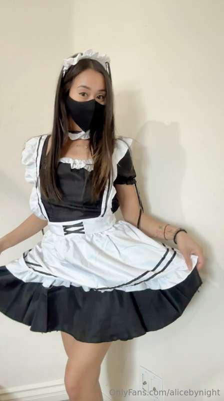 Should I make more maid videos? 😳