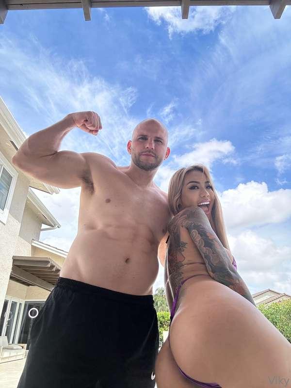 💦💦💦💦can’t wait to fuck again in the pool 🙈😍 30 min no stop !..