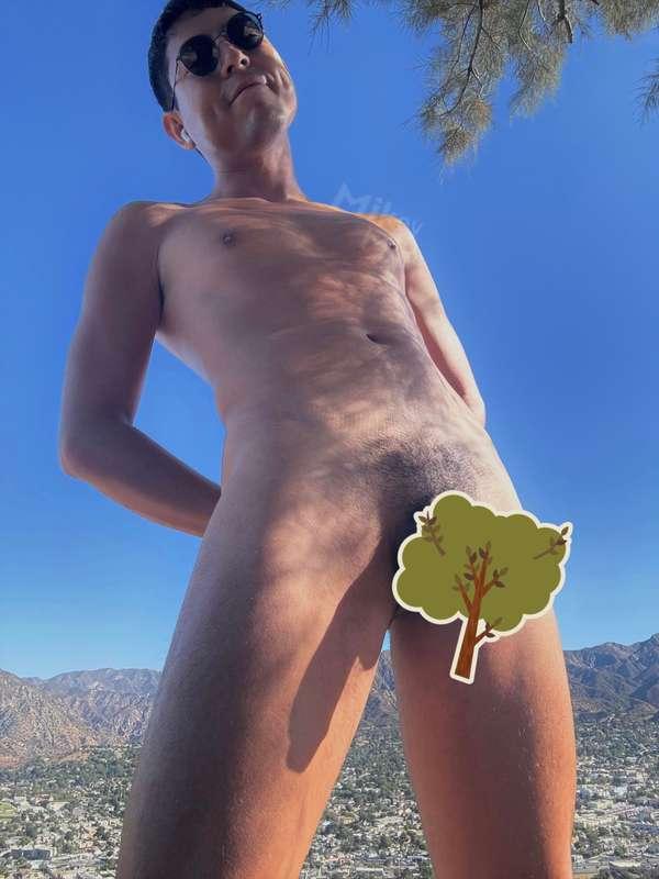 Another hike where I get naked. 🌳 https://onlyfans.com/mikey..