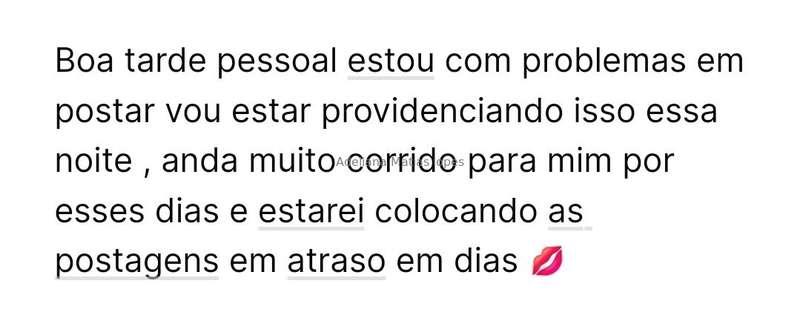 Boa tarde hoje dia 31/10