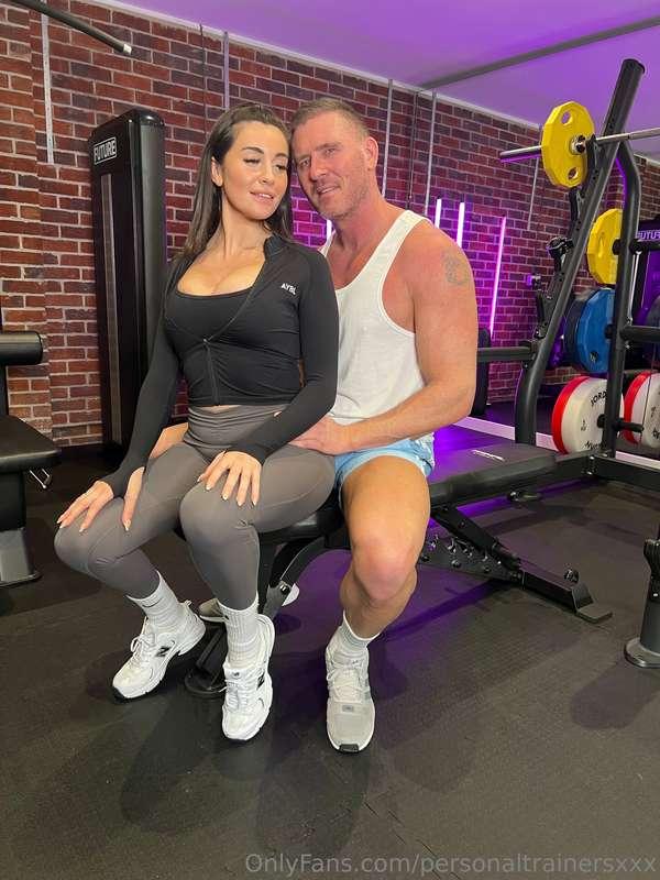 Getting to know my new gym partner @marcrosexxx 😍😍