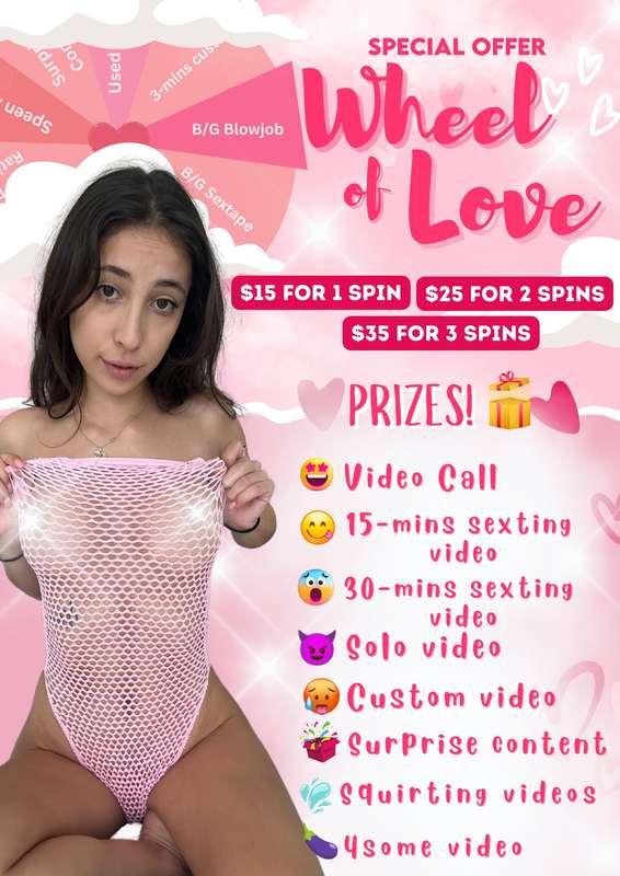 🚨NEW GAME ALERT 🚨   ***SPIN THE WHEEL***  do you think you'r..
