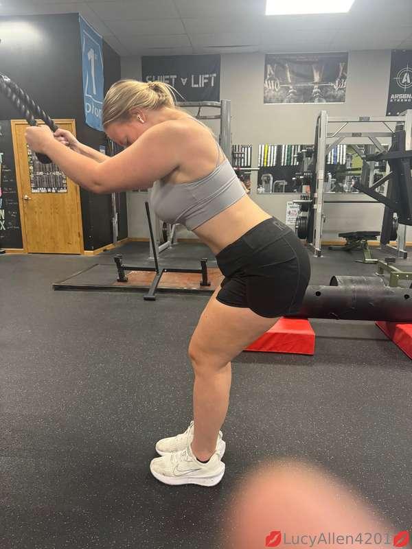 Gym is life… even for this old girl. 