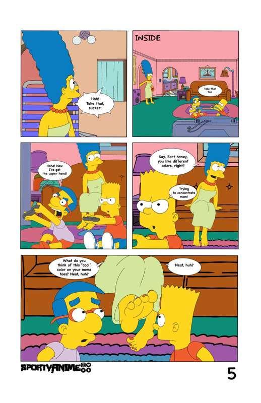 Marge Simpson comic pg 5