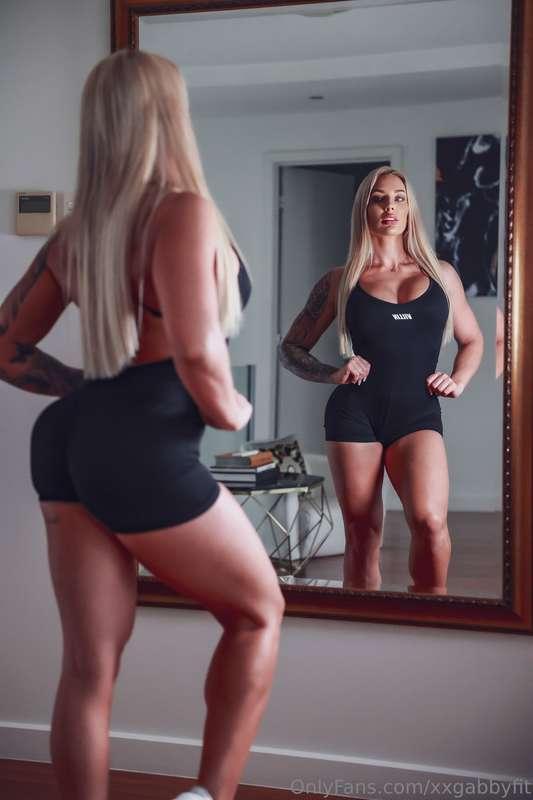 Just me, my reflection, and the thought of you watching