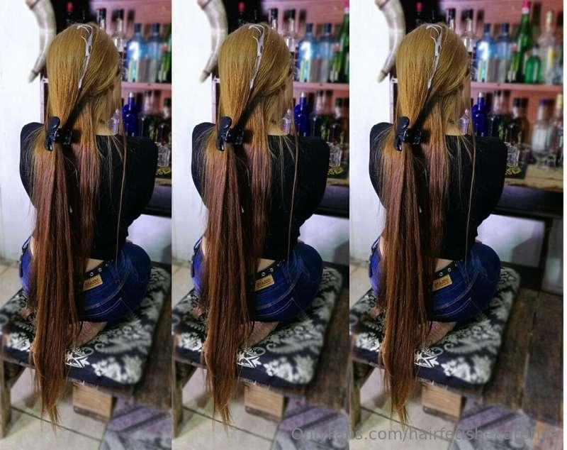 Having fun with my hair with @xmorgandorfferx , ended up lik..