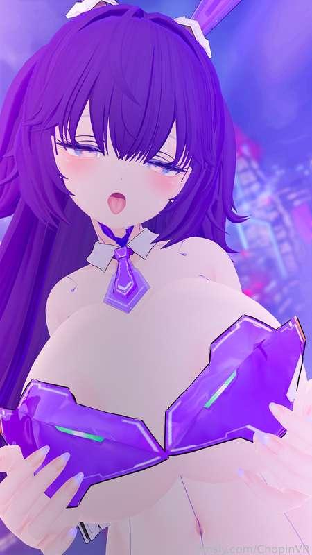 I'll serve you till the end 💜


#vr #vtuber #anime #hentai #lewdtuber #fyp #boobs #butt