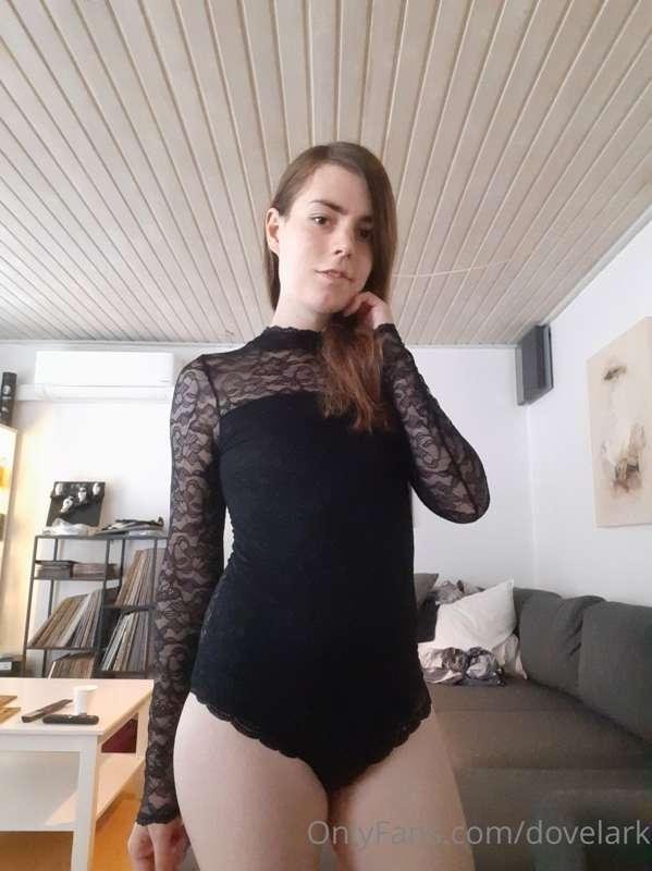 I love this new lace leotard I got - fits me perfectly :D