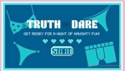 NIGHT OF TRUTH OR DARE💚 

How this will work… 

I will post ..